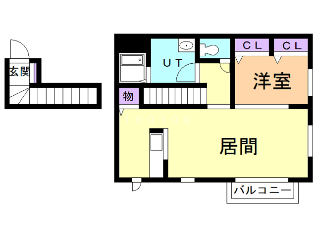 パークレジデンシャルＤの間取り