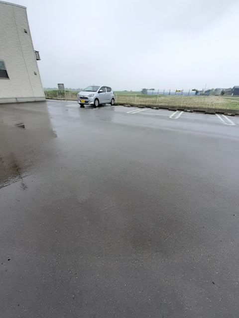 【加賀市片山津町のアパートの駐車場】