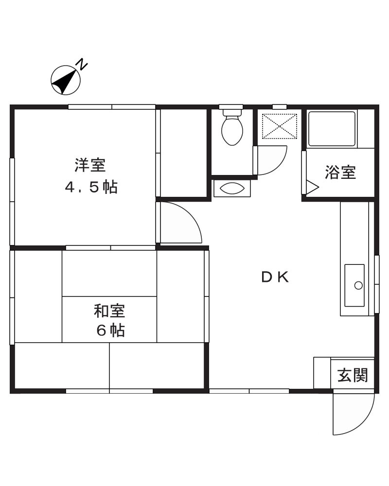 K＆Fの間取り