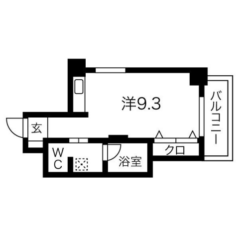 ヴィレッジリバー阿倍野の間取り