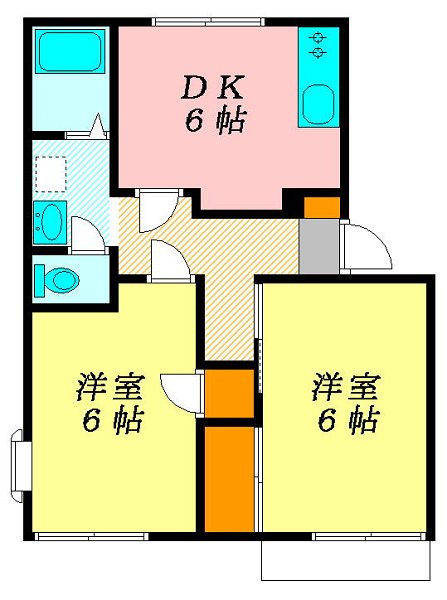 グリーンパーク柏Ｄの間取り