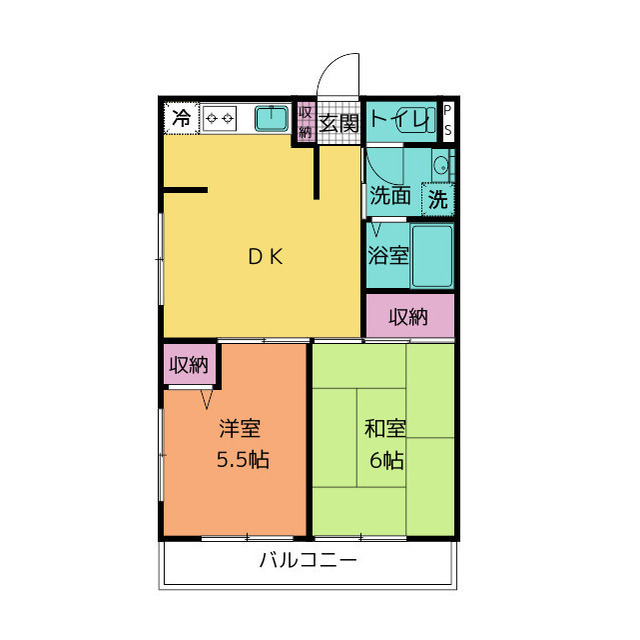 ナカマルマンションの間取り