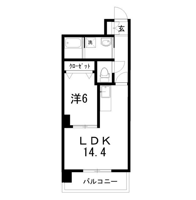 ルガーノIIの間取り