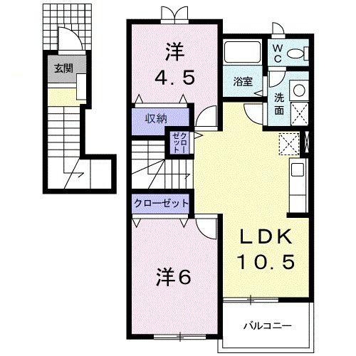 セレノカーサの間取り