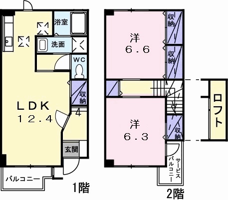 プラシードIの間取り