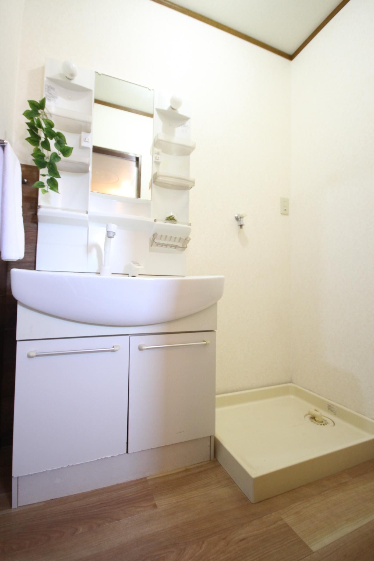 洗面設備　広い洗面スペースです★