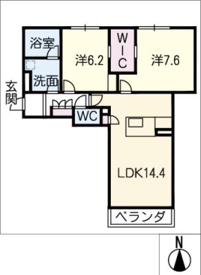 メゾン・ド・シュシュの間取り