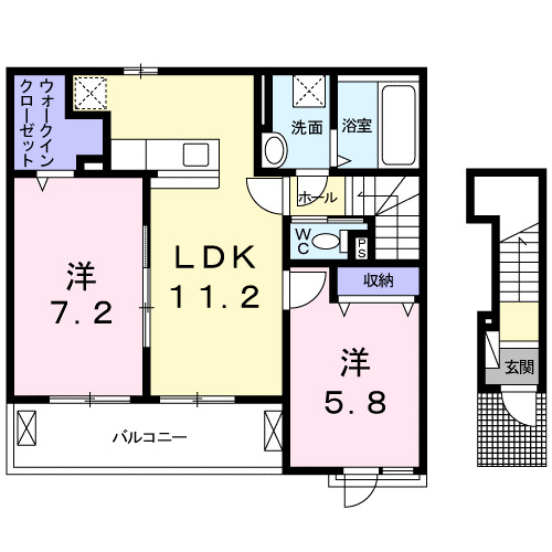 アルデーアIIの間取り