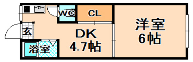 第一みどり荘の間取り