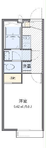 レオパレスエクセル乙高の間取り