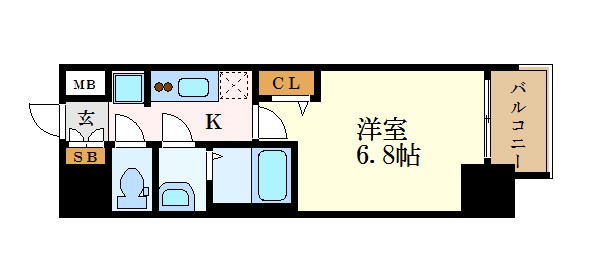 プレサンス大曽根駅前ファーストの間取り