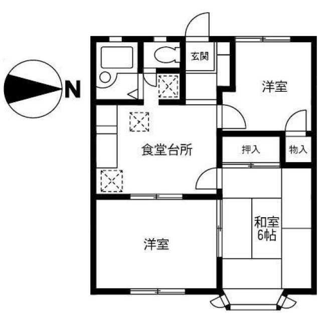 グリーンヒルズ　（池辺町）の間取り