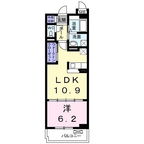 アルカディアIの間取り