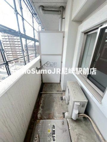 バルコニー　陽当たり良好なバルコニーです