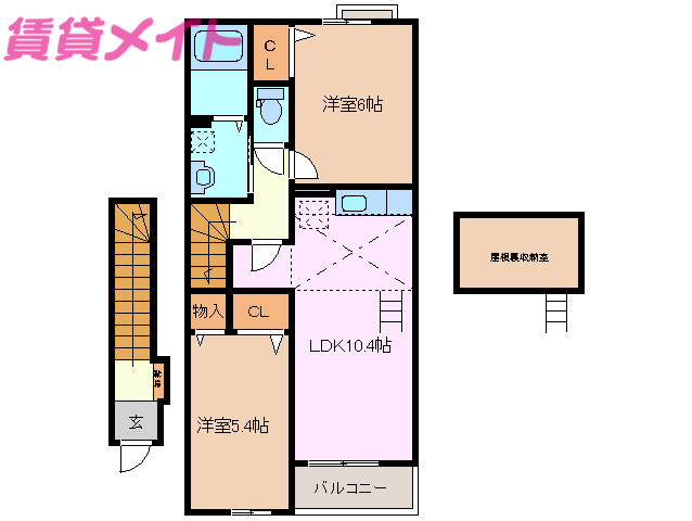 アルページュIの間取り