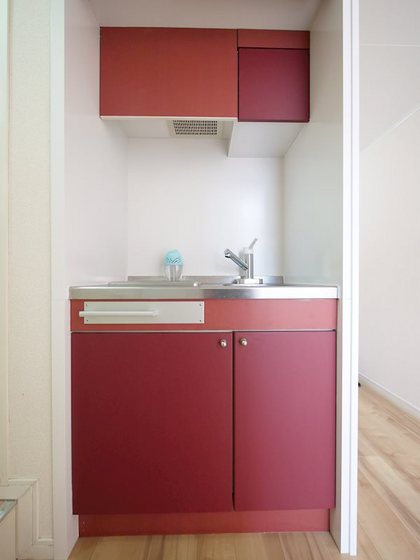 キッチン　※写真は別の部屋のものです