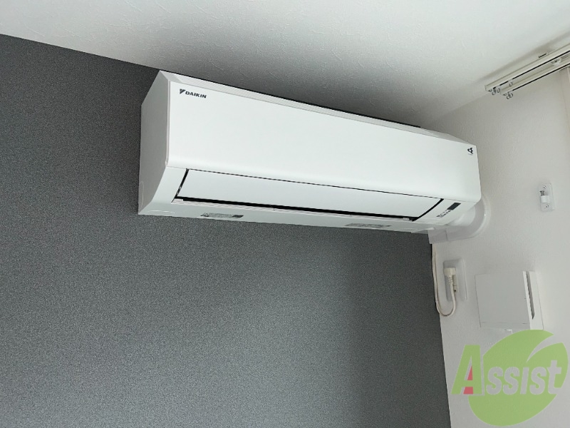 その他設備　エアコンが付いているので夏も冬も快適ですね～