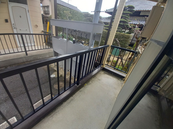 バルコニー　※別部屋の写真です