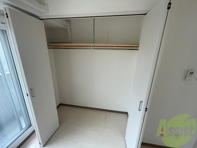 収納　クローゼットがありました。お洋服や荷物はここへ