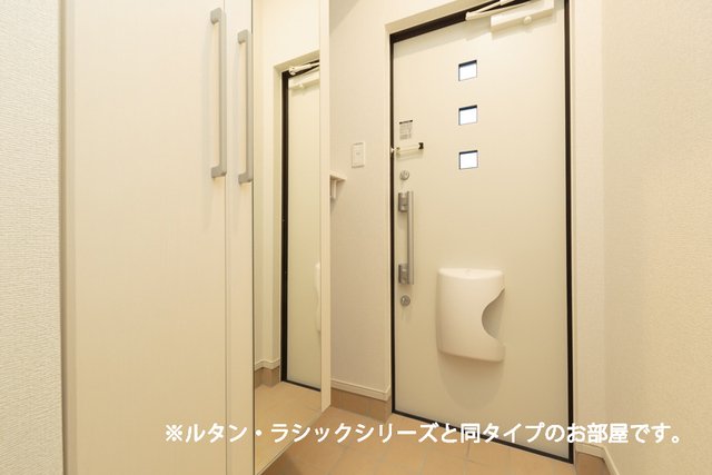 玄関　ゆったりとした玄関です