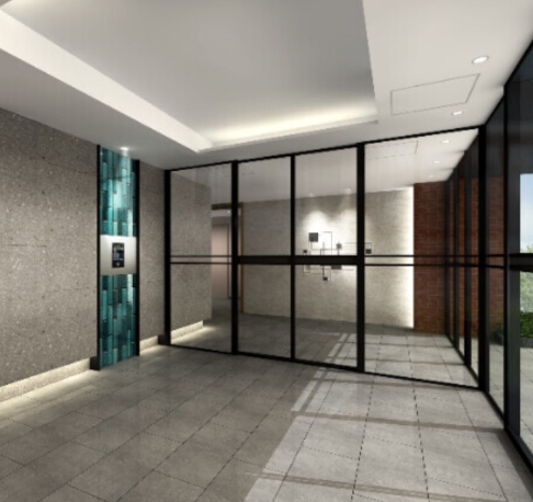 エントランス　防犯面もばっちりです！