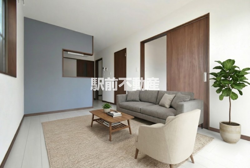 居室・リビング　イメージ画像の為、家具家電無し