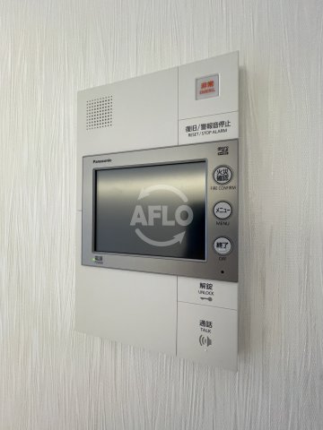 セキュリティ　プレジオ難波　モニター付きインターホン(ブラウンtype)