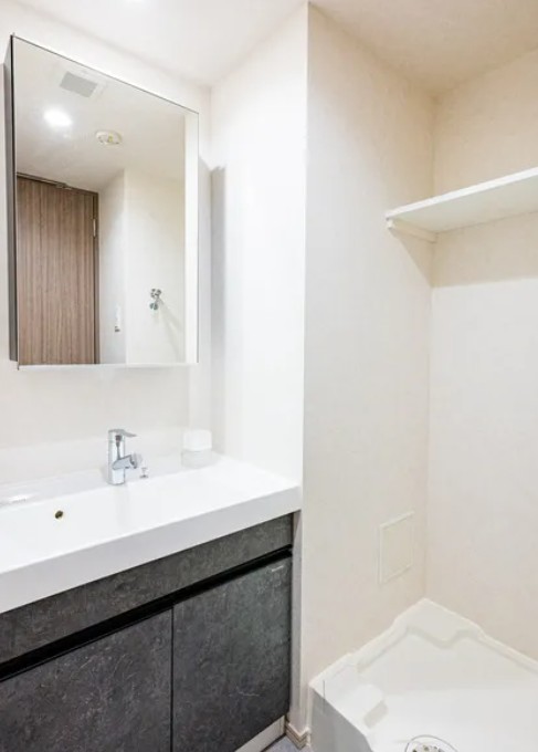 洗面設備　※こちらの写真は他部屋になり参考写真です