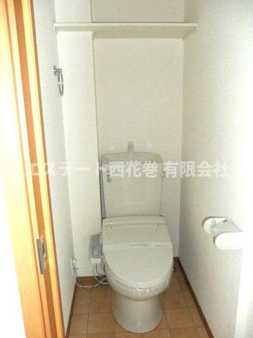 トイレ　洗浄機能付き暖房便座