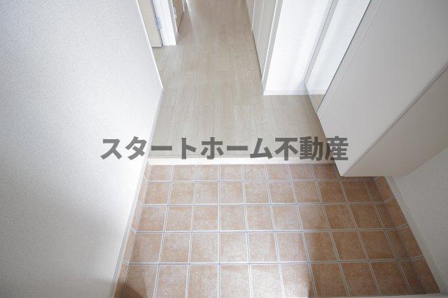 玄関　明るい玄関です