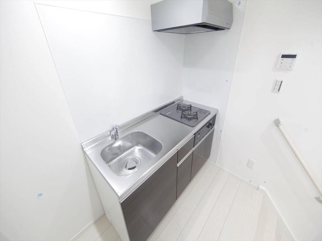 キッチン　システムキッチン（ガス2口コンロ付）