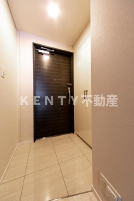 玄関　明るい玄関です