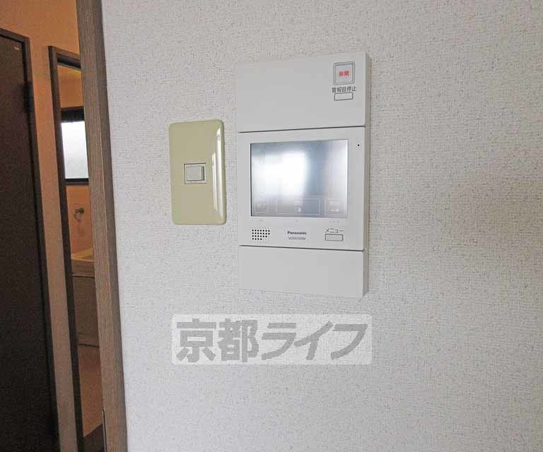 セキュリティ　来客確認も安心です！