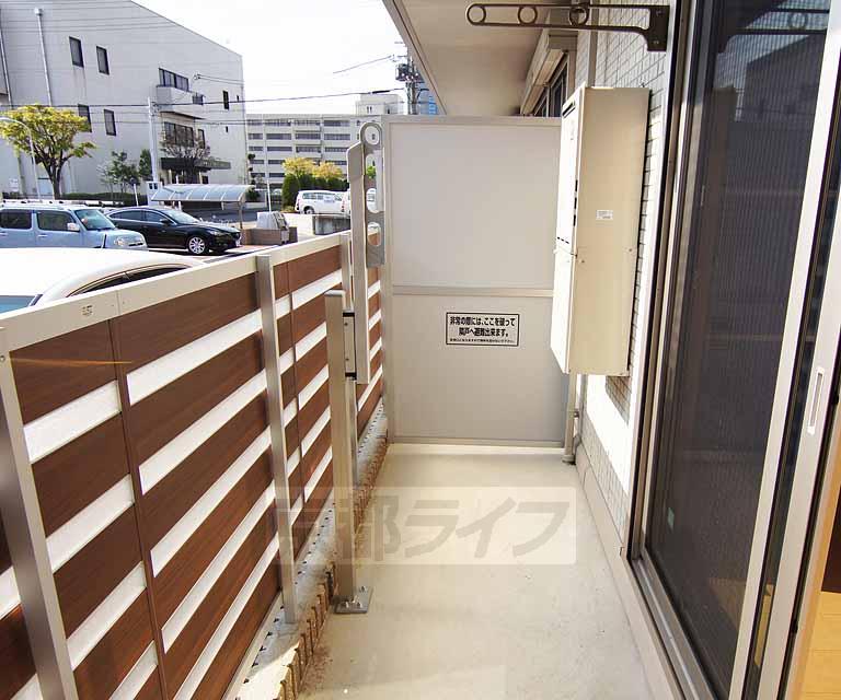 バルコニー　ベランダもゆったりとしています。