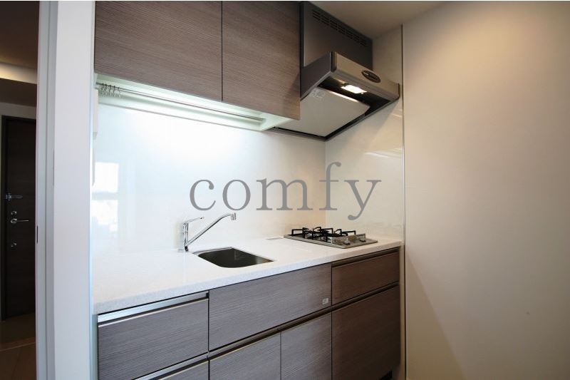 キッチン　ガス２口システムキッチン