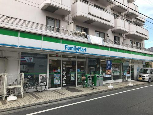 コンビニ　ファミリーマート 浜田山駅北店（コンビニ）まで385m