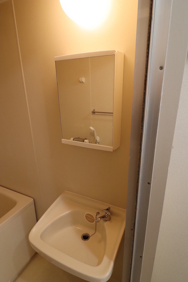 洗面設備　※他号室の写真です