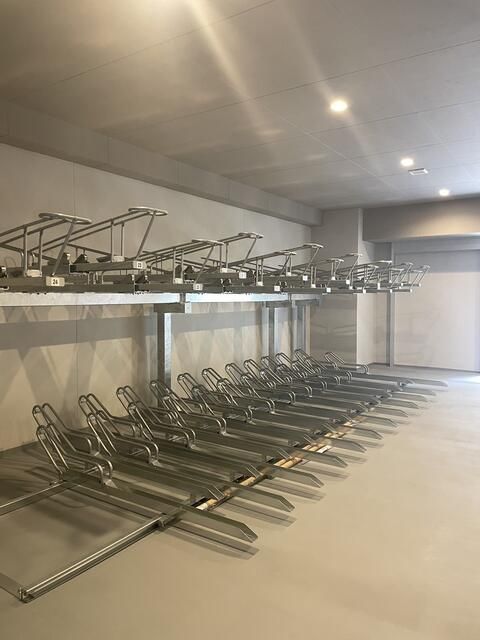 駐車場　駐輪場です