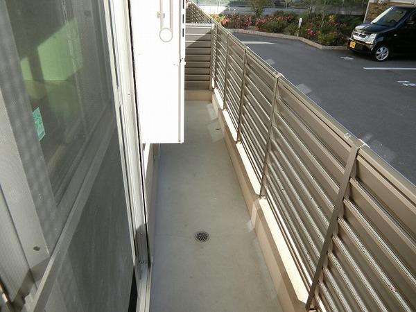 バルコニー　日当たり良好！