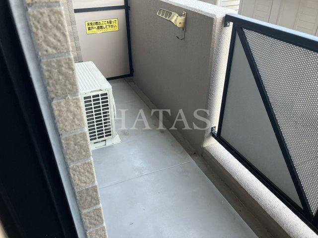 バルコニー　同物件別部屋です。