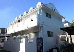 建物外観　２階建てのアパートです