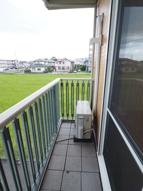 バルコニー　南東向きのバルコニー