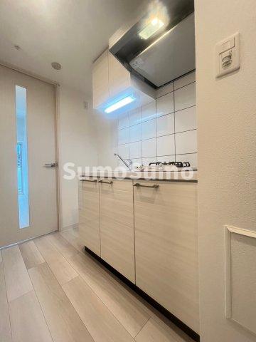 キッチン　コンパクトなキッチンで掃除もラクラク