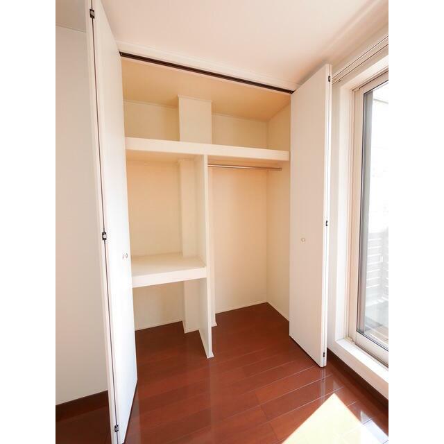 収納　使い勝手の良いクローゼット