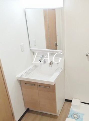 洗面設備　洗面台です。