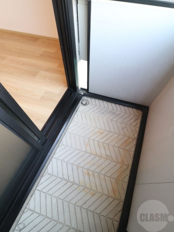 バルコニー　西向きのバルコニー