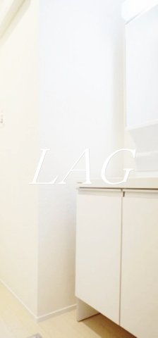 洗面設備　洗面台です。