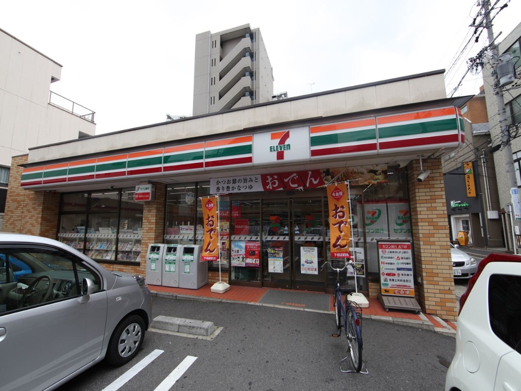 コンビニ　セブンイレブン名古屋金山4丁目店（コンビニ）まで193m
