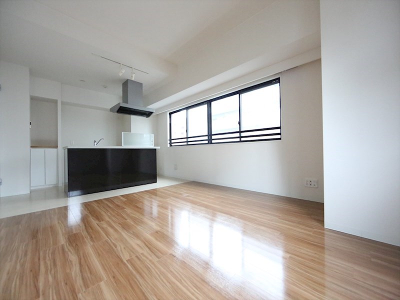 居室・リビング　ＬＤＫ15帖　2面採光　アイランドキッチン　エアコン完備