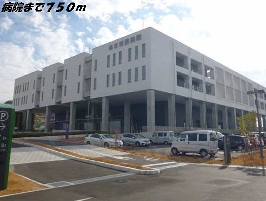 病院　あま市民病院（病院）まで750m